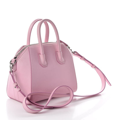 Givenchy Sugar Goatskin Mini Antigona Bright Pink 3 of 10
