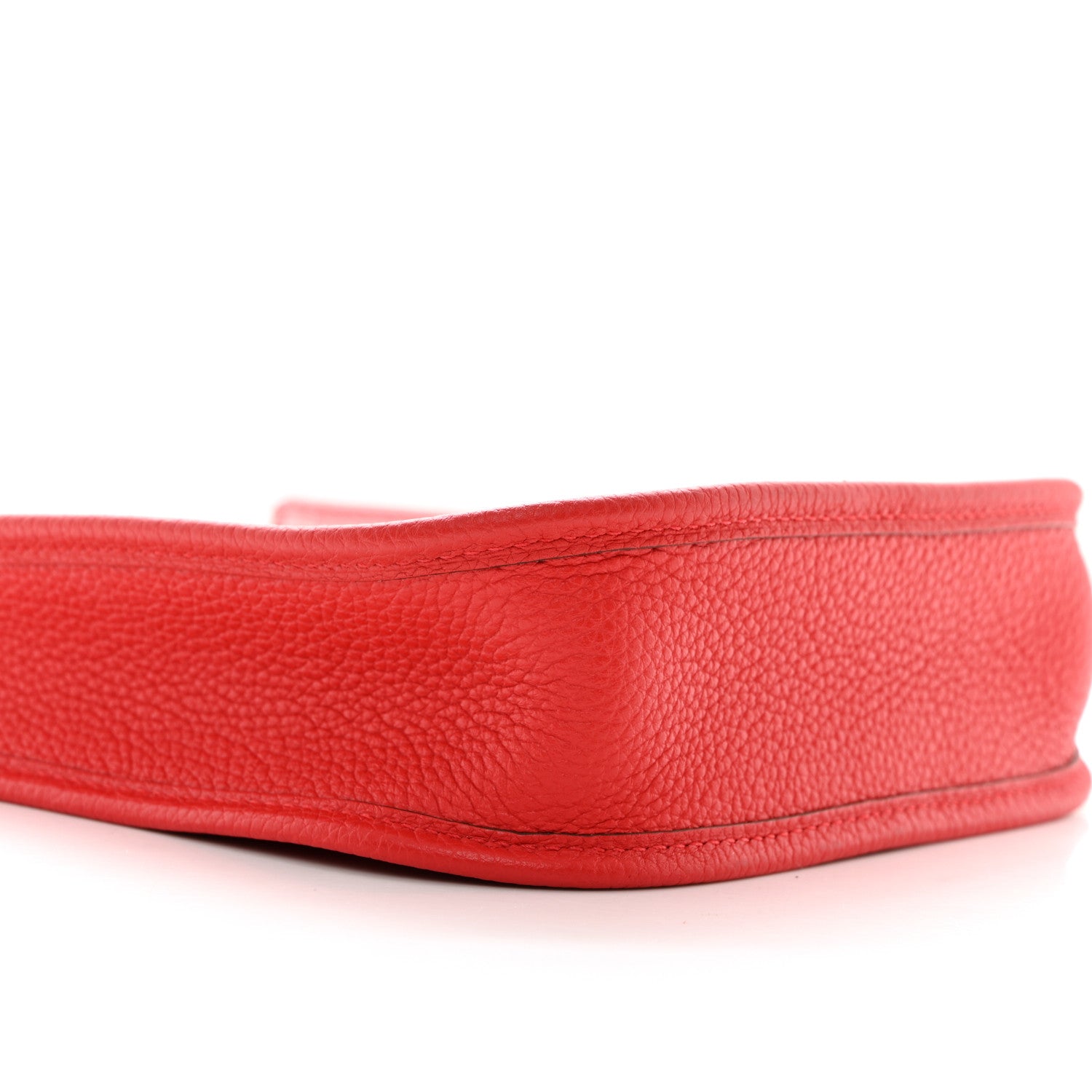 Hermes Taurillon Clemence Evelyne TPM Rouge Tomate 9 of 10
