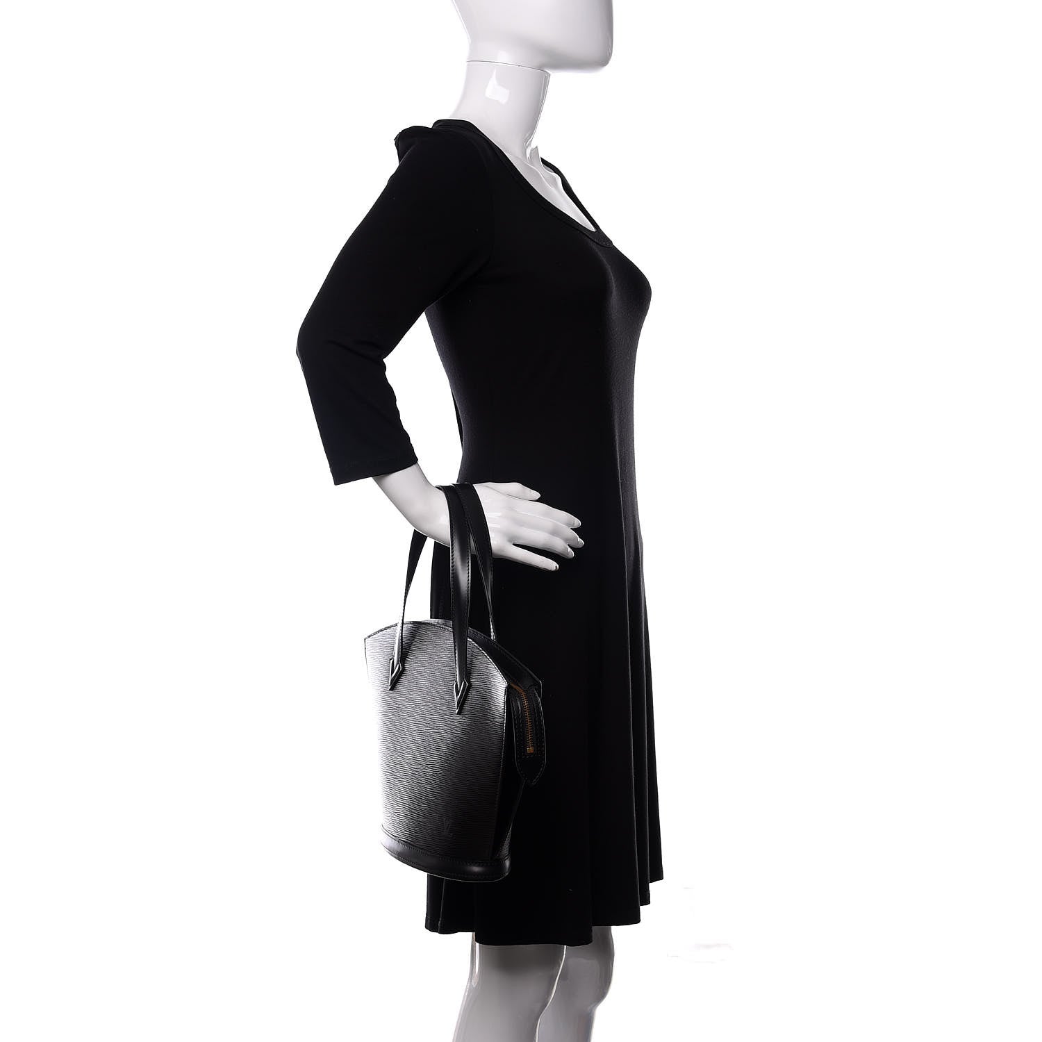 Louis Vuitton Epi Saint Jacques PM Black 2 of 9