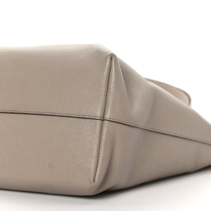 Tom Ford Grained Calfskin East West Zipper Tote Taupe 8 of 8