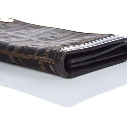Fendi Zucca Continental Wallet Tobacco 16 of 17