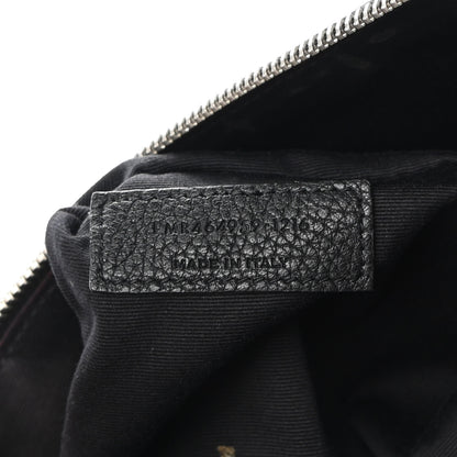 Saint Laurent Grained Calfskin Medium Souple Sac De Jour Black 7 of 25