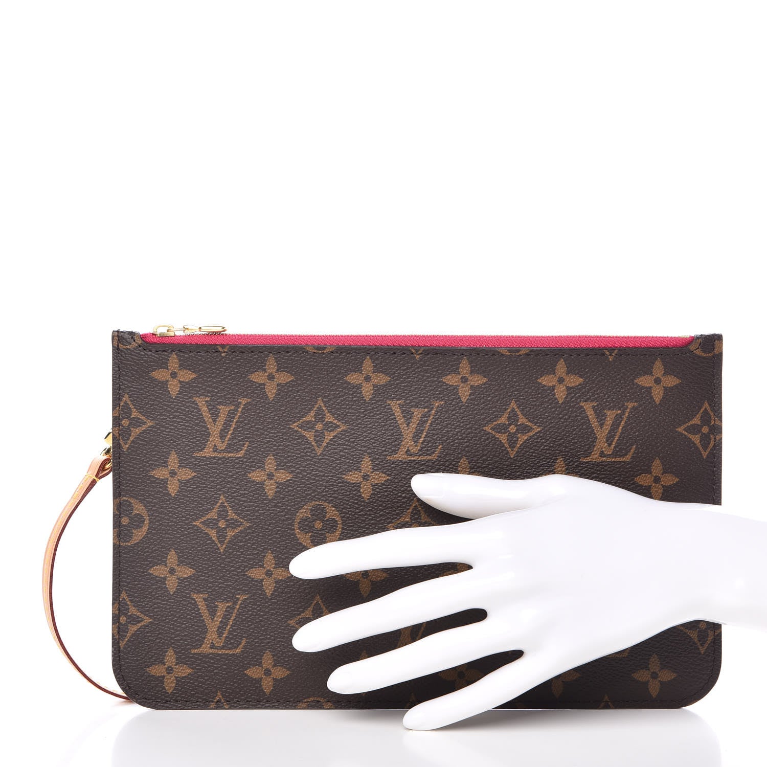 Louis Vuitton Monogram Neverfull MM GM Pochette Pivoine 2 of 8