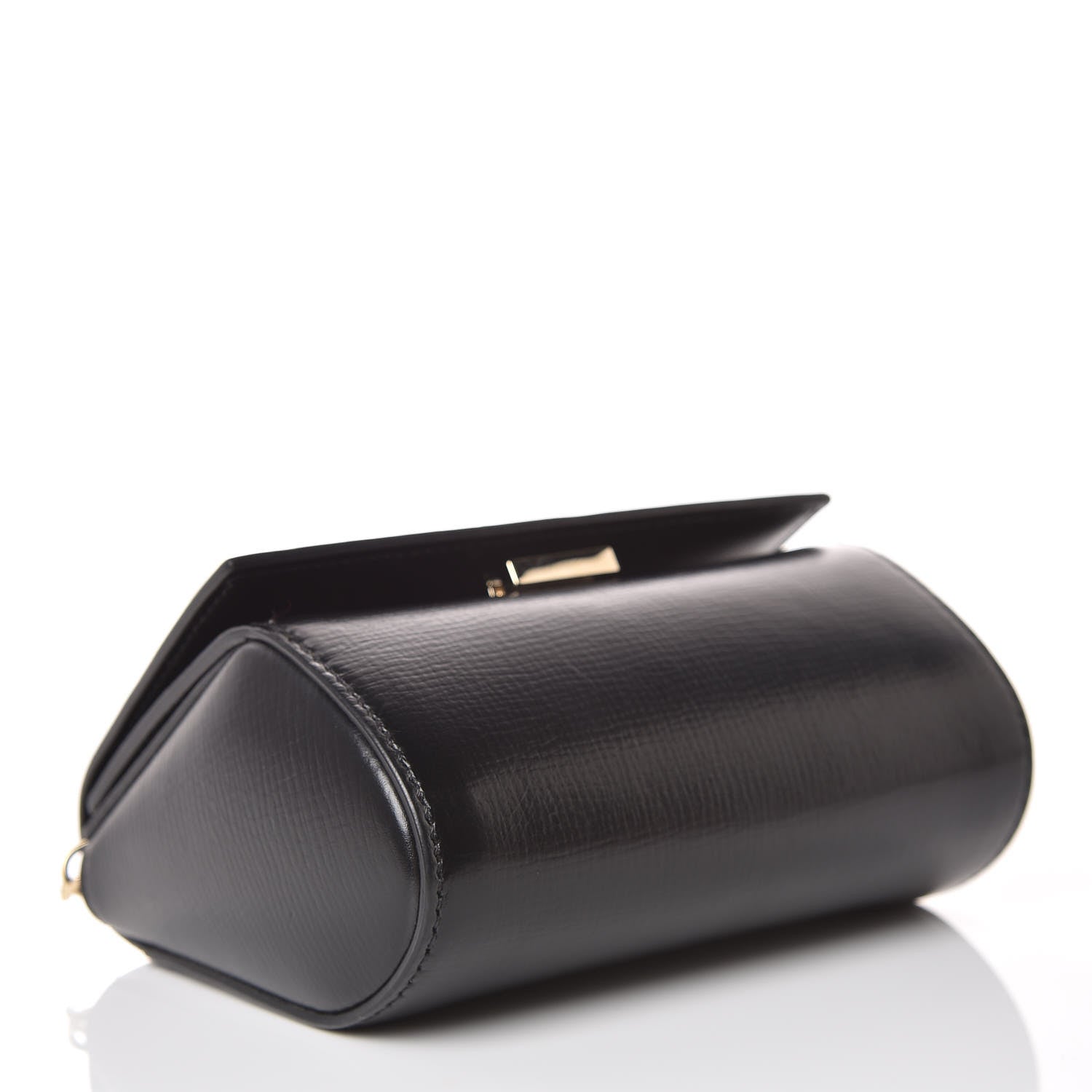 Givenchy Textured Calfskin Micro Pandora Box Clutch Black 4 of 9
