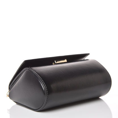 Givenchy Textured Calfskin Micro Pandora Box Clutch Black 4 of 9