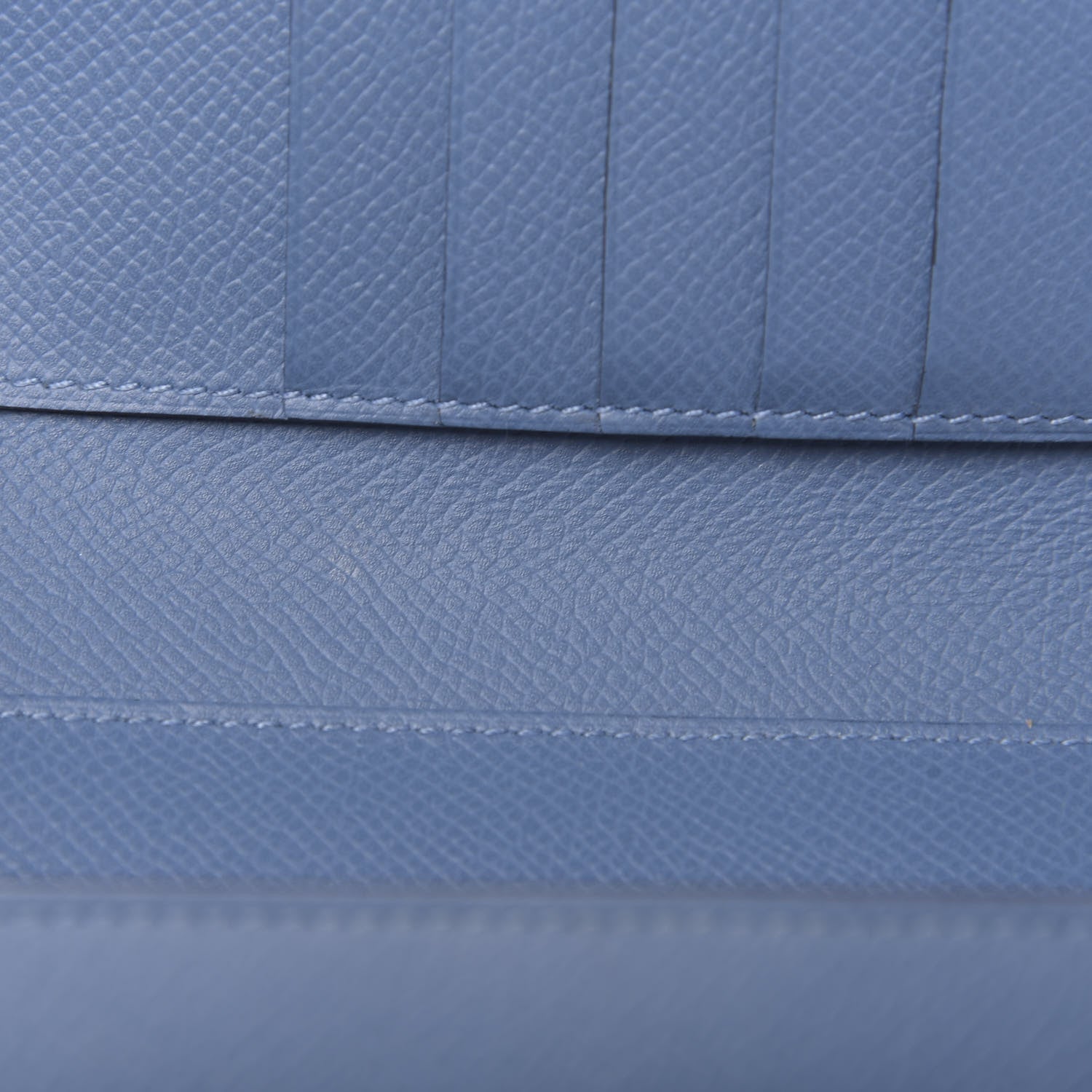 Hermes Epsom Medium Kelly Wallet Bleu Agate 8 of 9