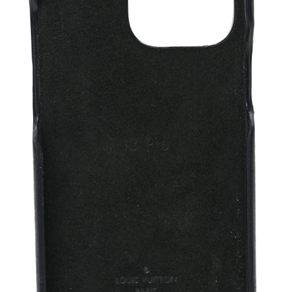 Louis Vuitton Lambskin Embossed Monogram Coussin iPhone 13 Pro Bumper Black 6 of 8