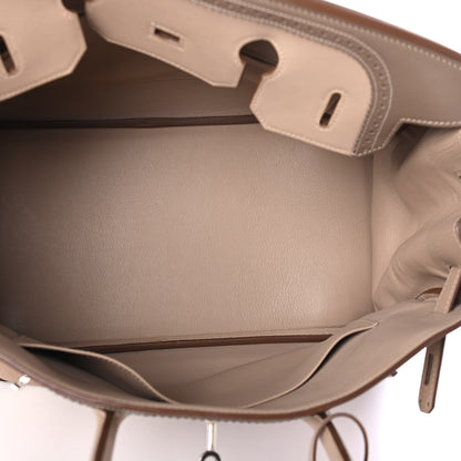 Hermes Swift Ghillies Birkin 35 Argile Etoupe 4 of 9