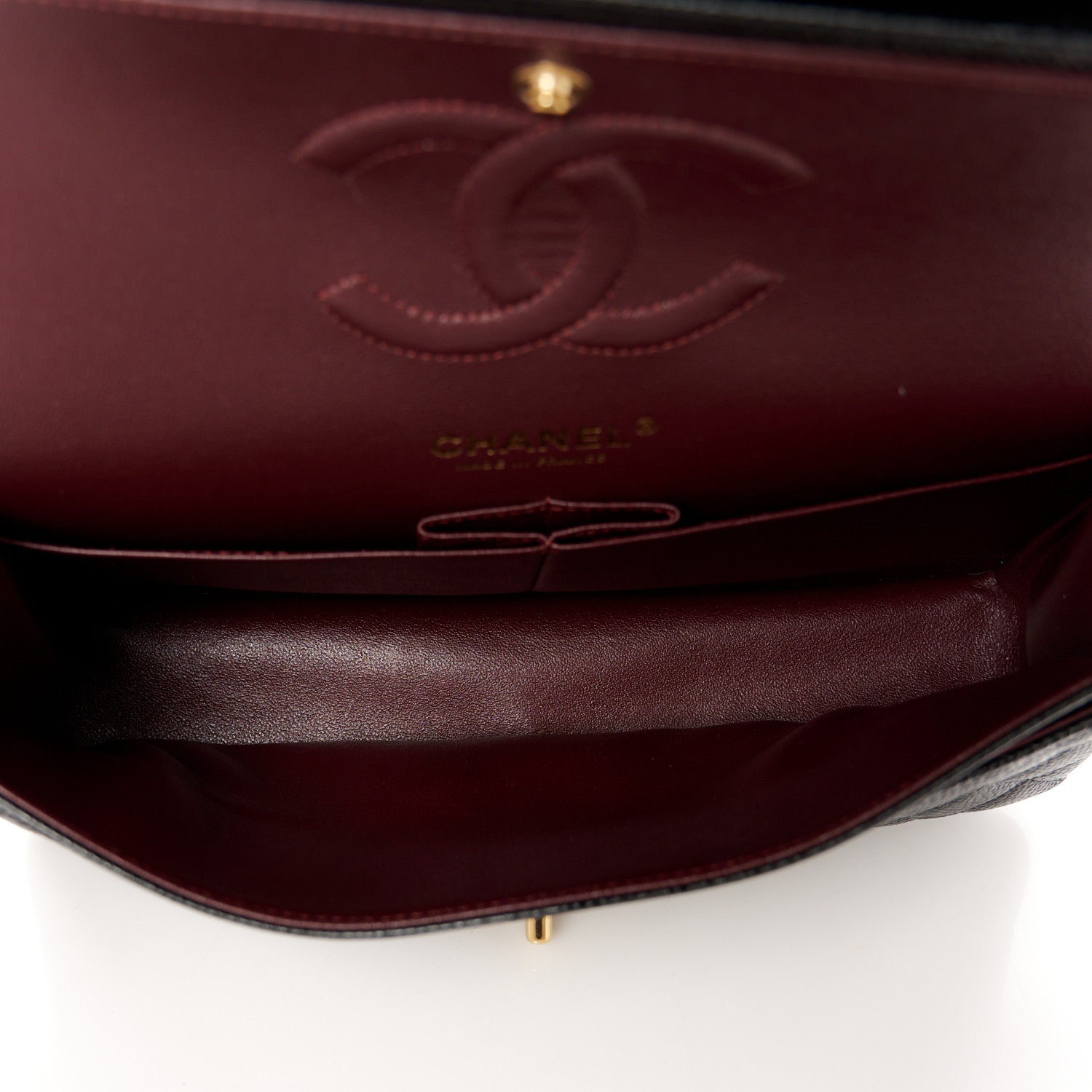 Chanel Caviar Quilted Medium Double Flap Black 5 of 11