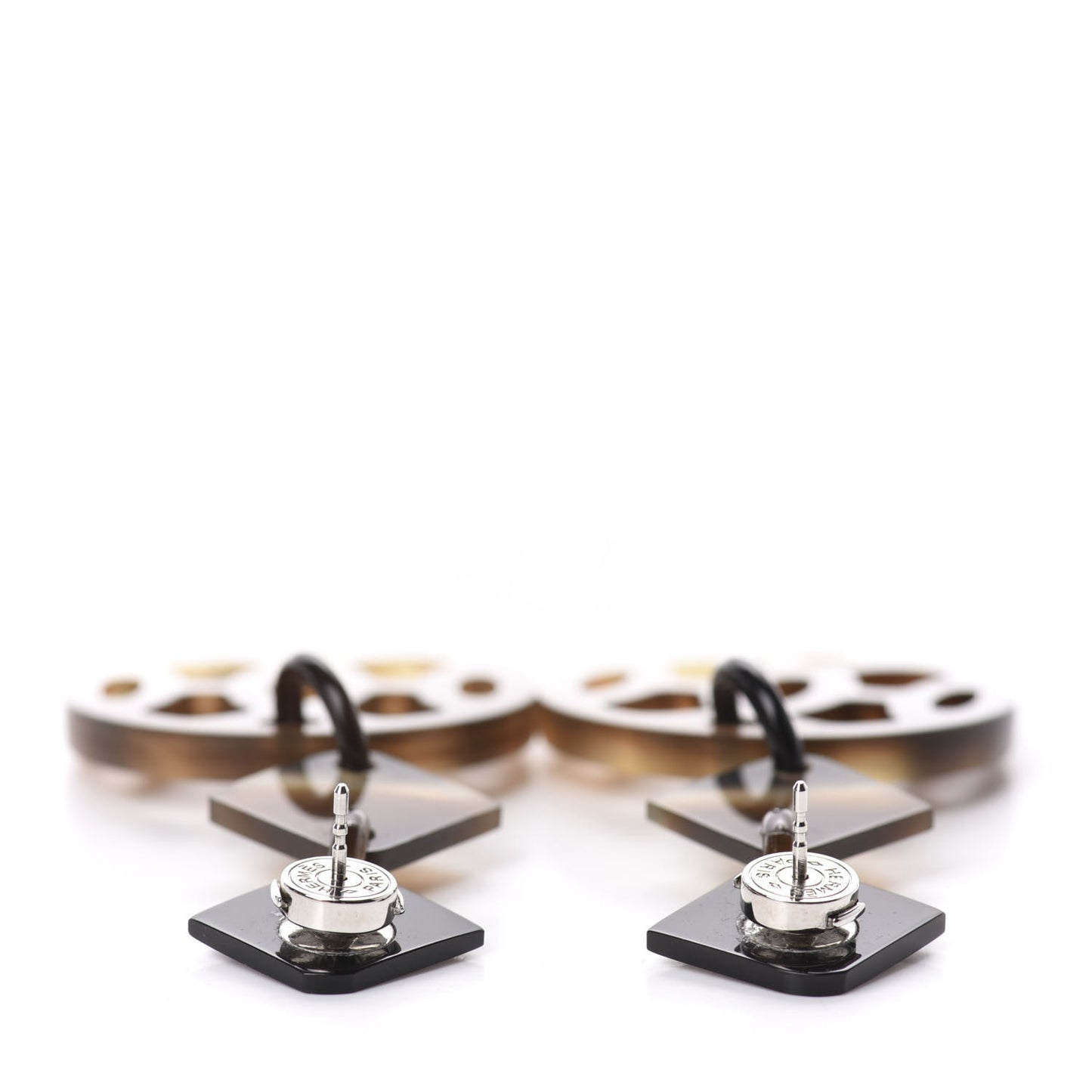 Buffalo Horn Silver Lift GM Earrings