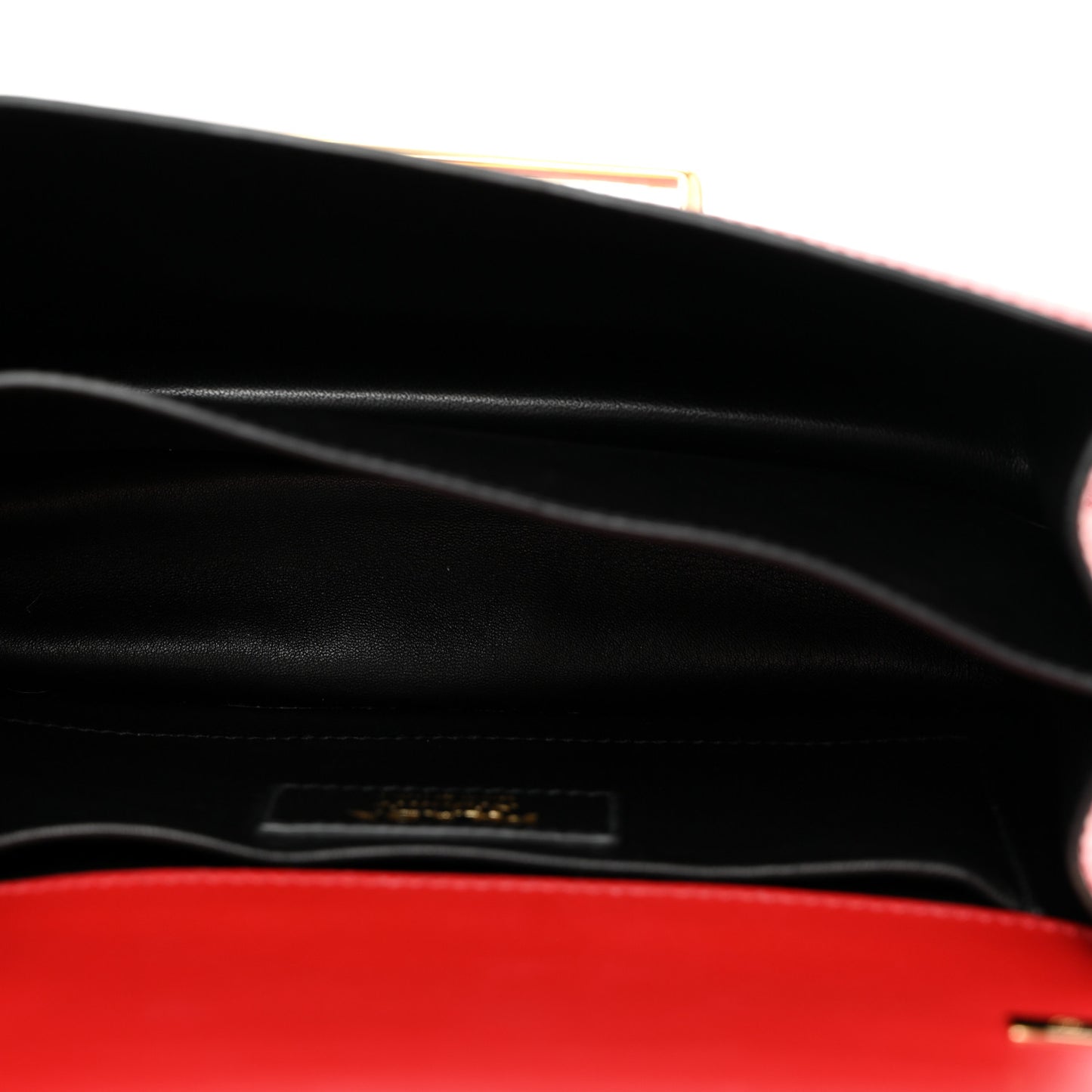 City Calfskin Sidonie Small Chain Crossbody Bag Rosso