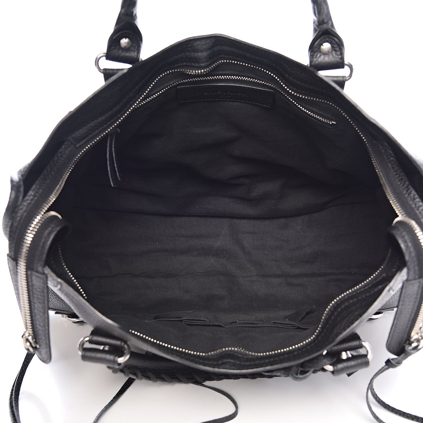 Vibrato Calfskin Classic Silver Hardware City Black
