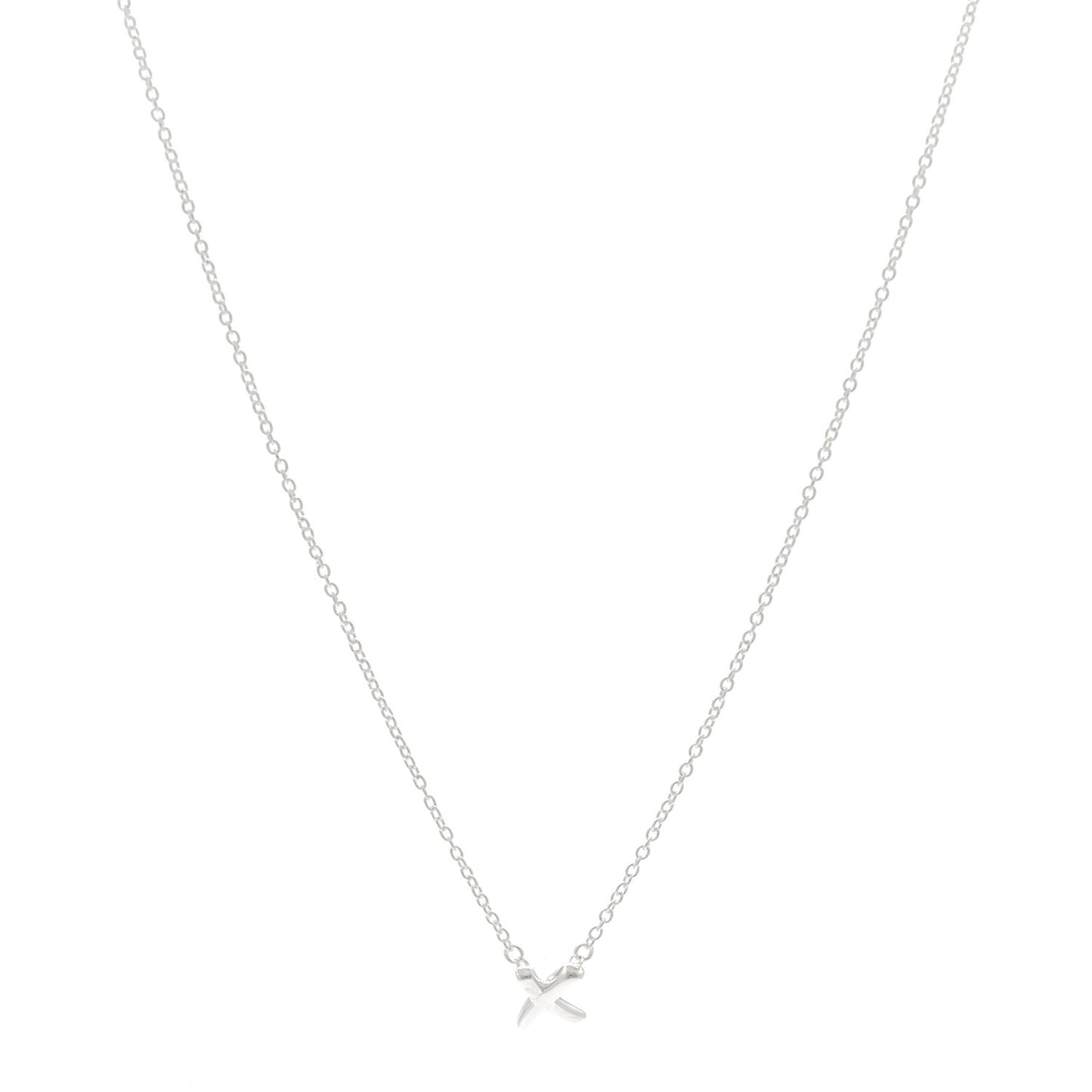 Sterling Silver Paloma Picasso Graffiti X Pendant Necklace