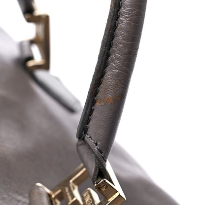 Fendi Vitello Acqua Large Twins Tote Grigio Scuro 20 of 22