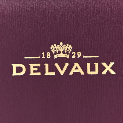 Delvaux Box Calfskin MM Brillant Satchel Deep Purple Pink 6 of 9