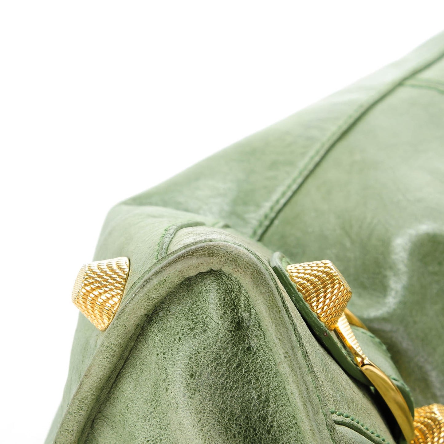 Agneau Giant 21 Gold Hardware Work Light Olive