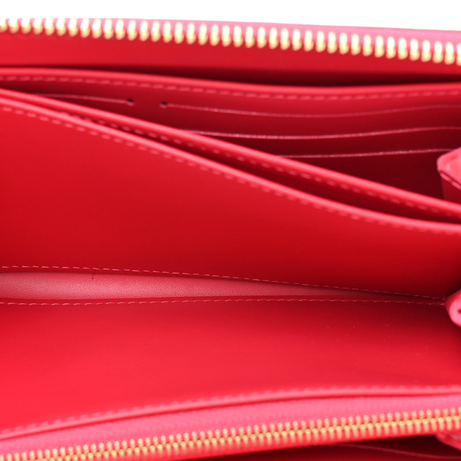 Louis Vuitton Vernis Valentine Zippy Wallet Fuchsia Neon 6 of 9