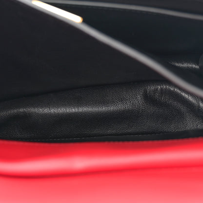 Prada City Calfskin Saffiano Cahier Hearts Bag Fuoco Black 6 of 12