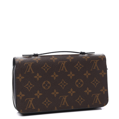 Louis Vuitton Monogram Macassar Zippy XL Wallet 2 of 8