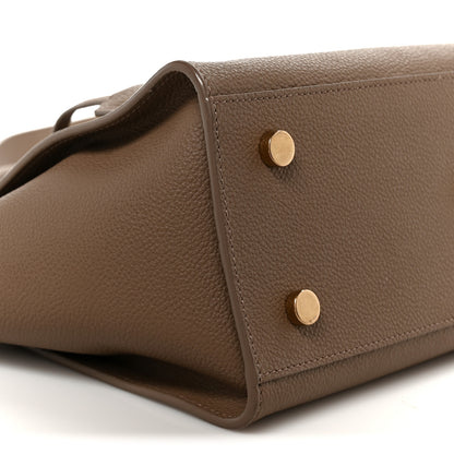 Saint Laurent Calfskin Baby Monogram Downtown Cabas Beige 9 of 10