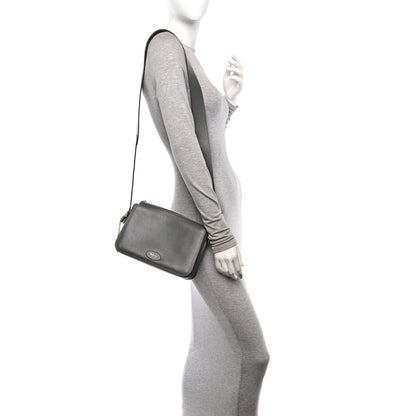 Mulberry Small Classic Grain Billie Crossbody Bag Charcoal 2 of 10