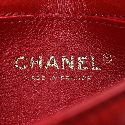 Chanel Aged Calfskin Quilted 2.55 Reissue Flap Belt Bag Red 6 of 10