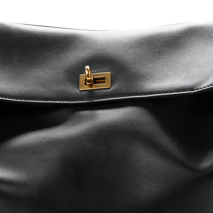 Balenciaga Smooth Calfskin Large Rodeo Top Handle Handbag Black 7 of 9