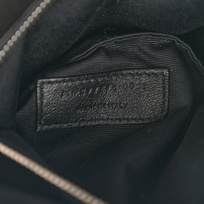 Saint Laurent Lambskin Quilted Small Loulou Puffer Monogram Chain Satchel Black 7 of 10