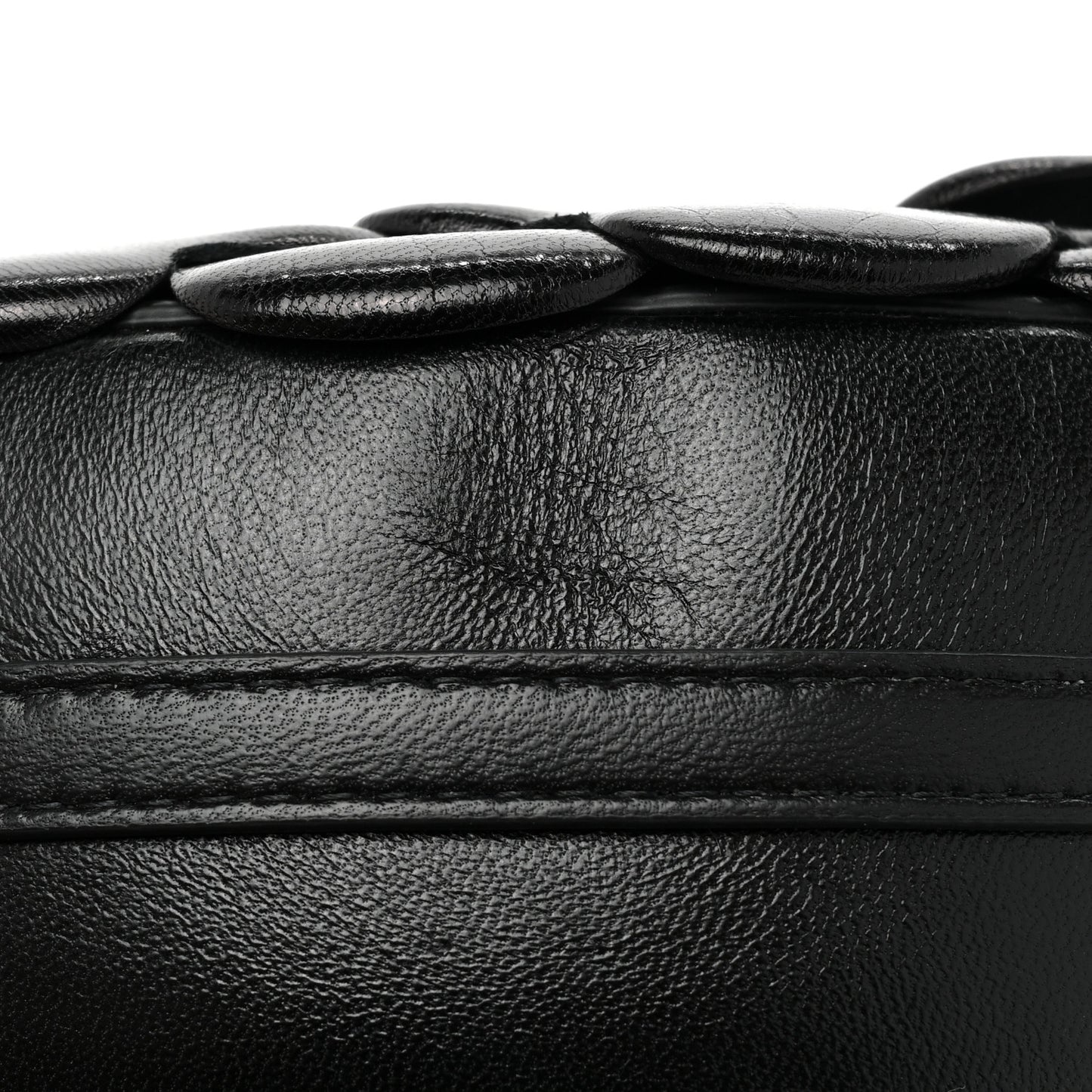 Nappa Atelier 03 Rose Edition Round Crossbody Bag Black