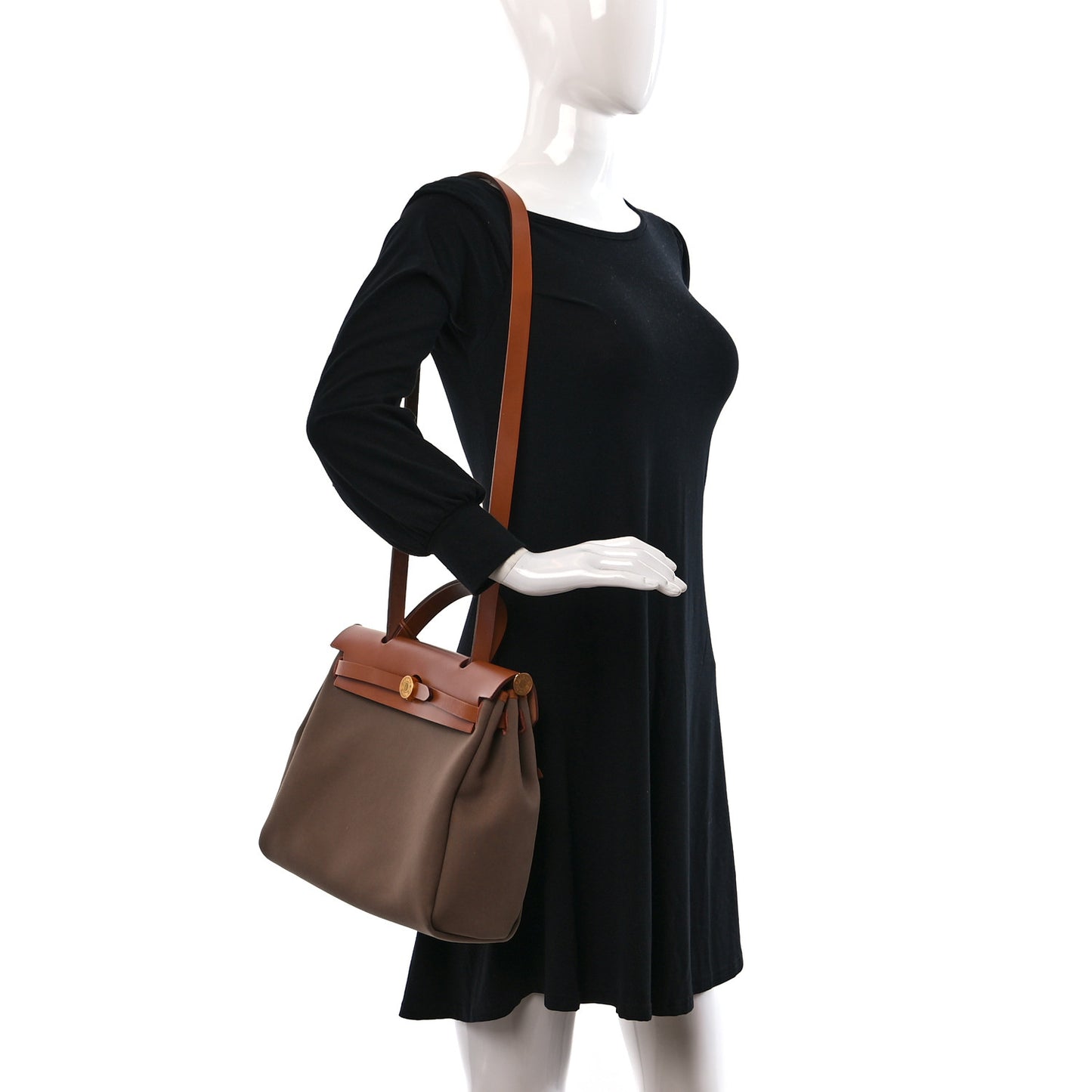Vache Hunter Toile Herbag Zip 31 PM Etoupe