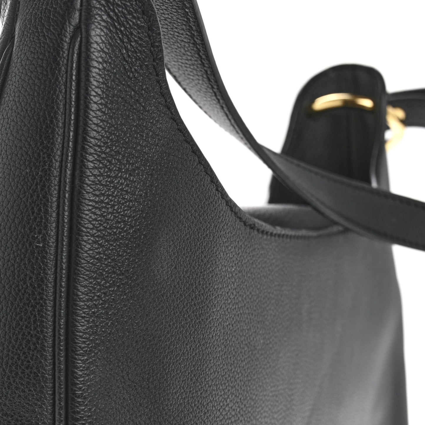 Calfskin La Medusa Medium Hobo Black
