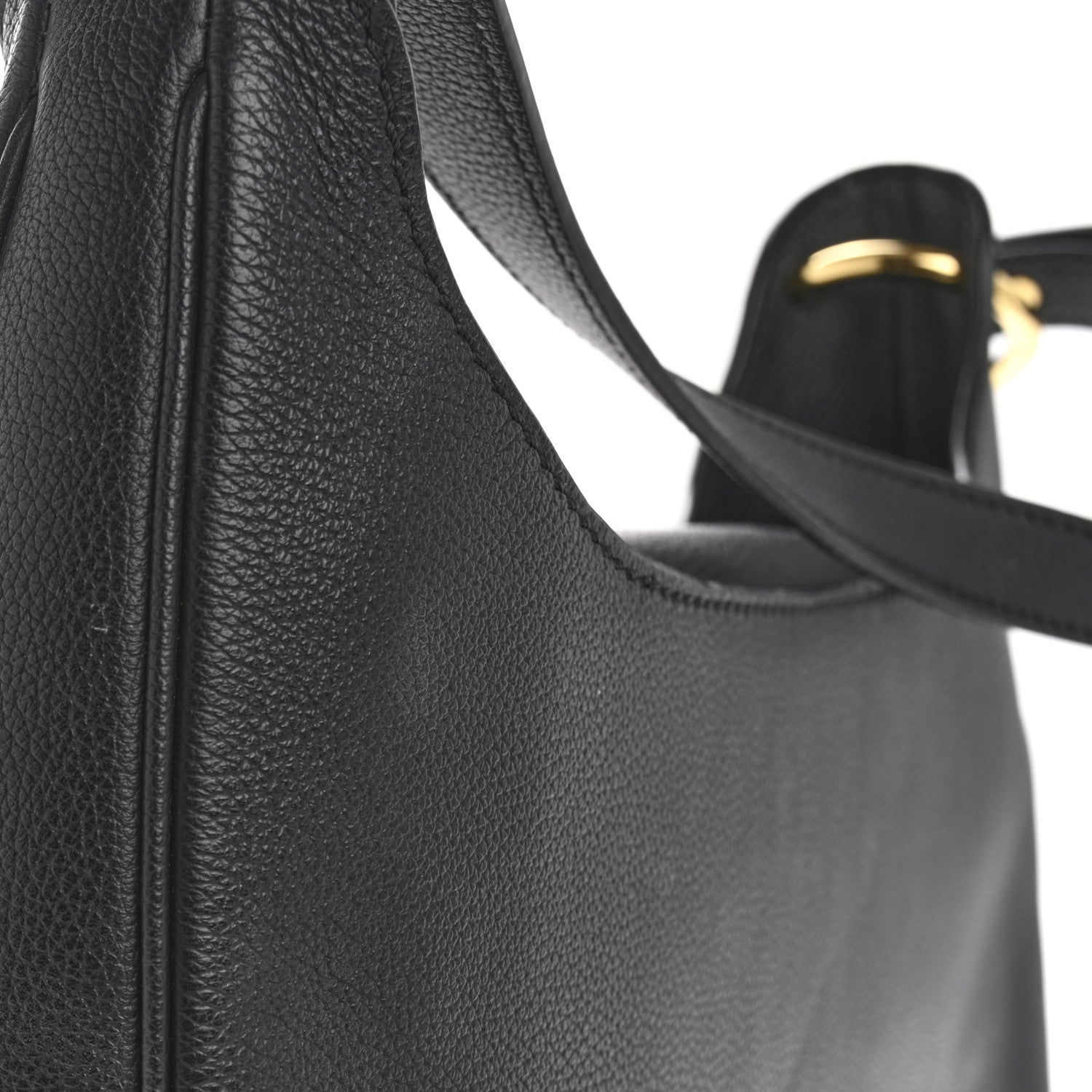 Versace Calfskin La Medusa Medium Hobo Black 9 of 10