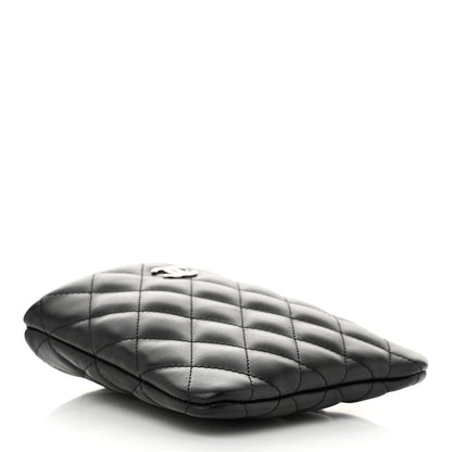 Chanel Lambskin Quilted Crossbody Bag Black 4 of 11