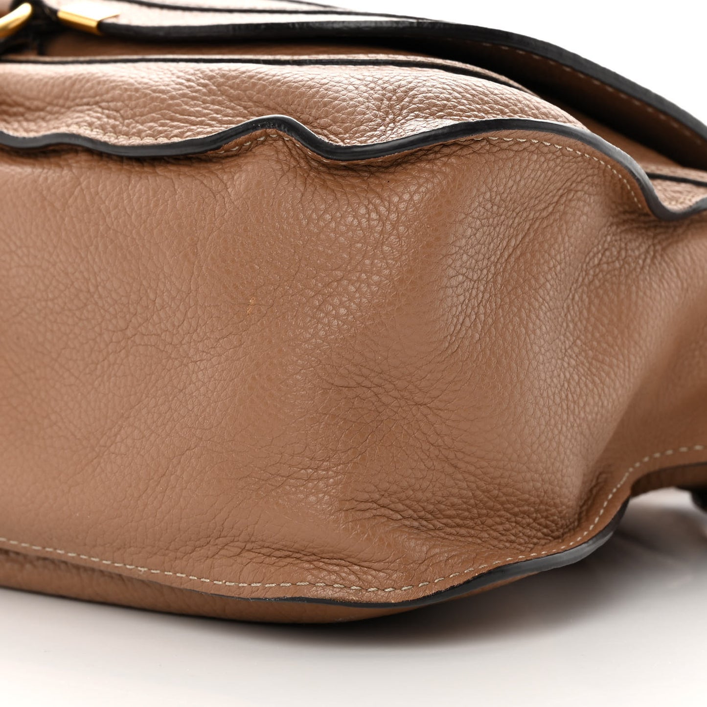 Calfskin Medium Marcie Satchel Nut