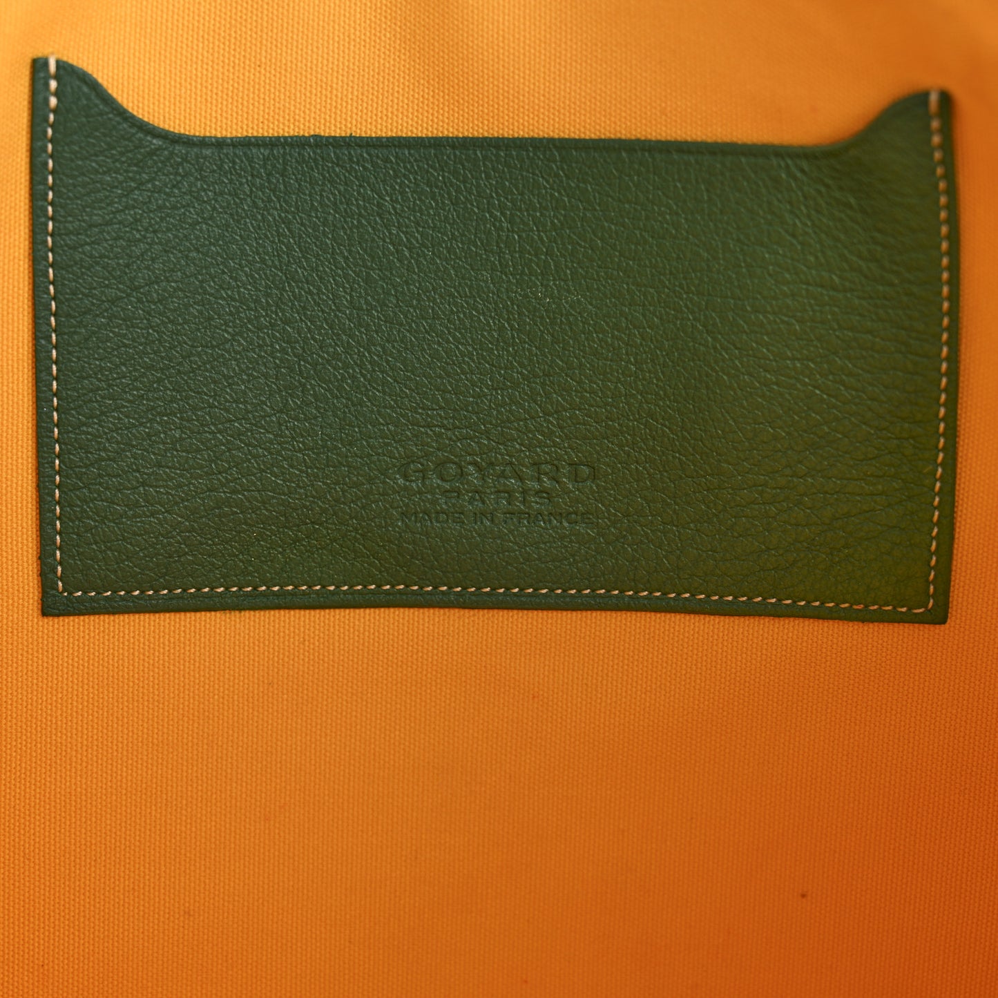 Goyardine Senat Pochette MM Green