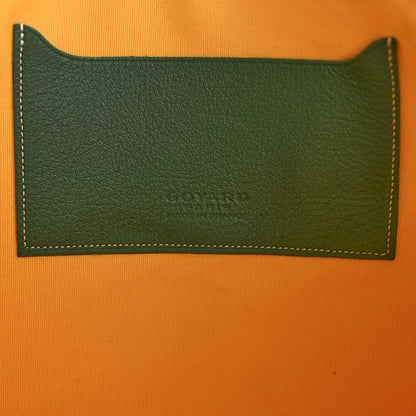 Goyard Goyardine Senat Pochette MM Green 6 of 8