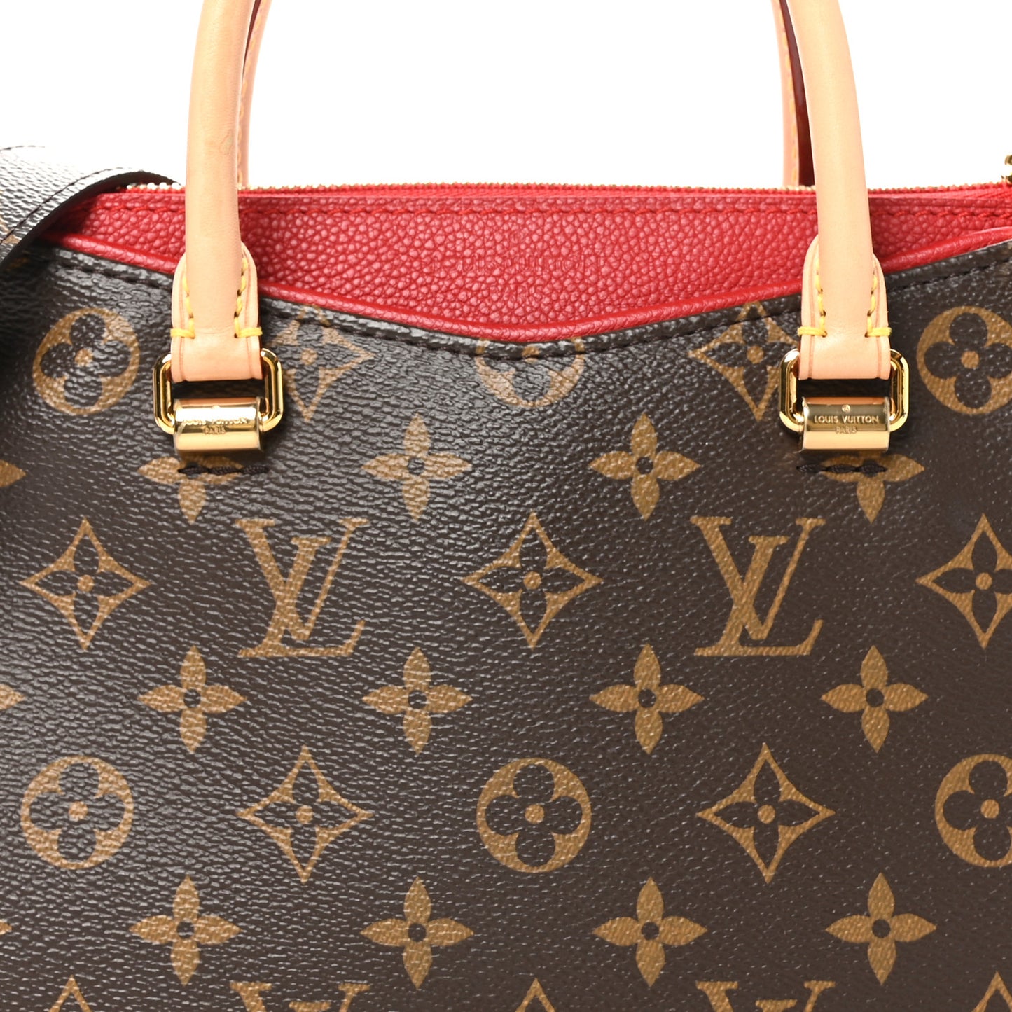 Monogram Pallas BB Cherry