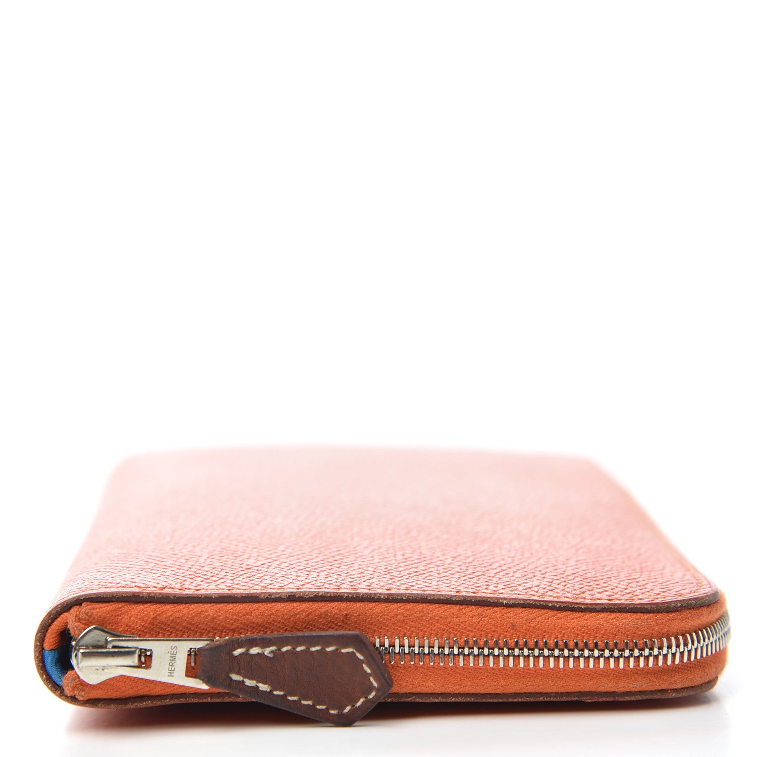 Hermes Epsom Silk'in Wallet Feu 9 of 13