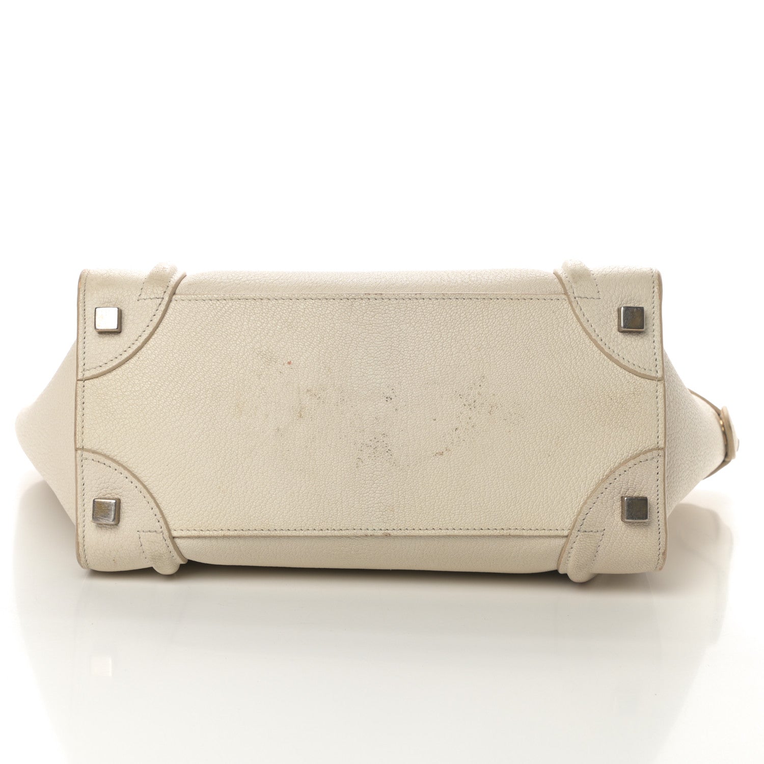 Celine Goatskin Micro Luggage White 15 of 21