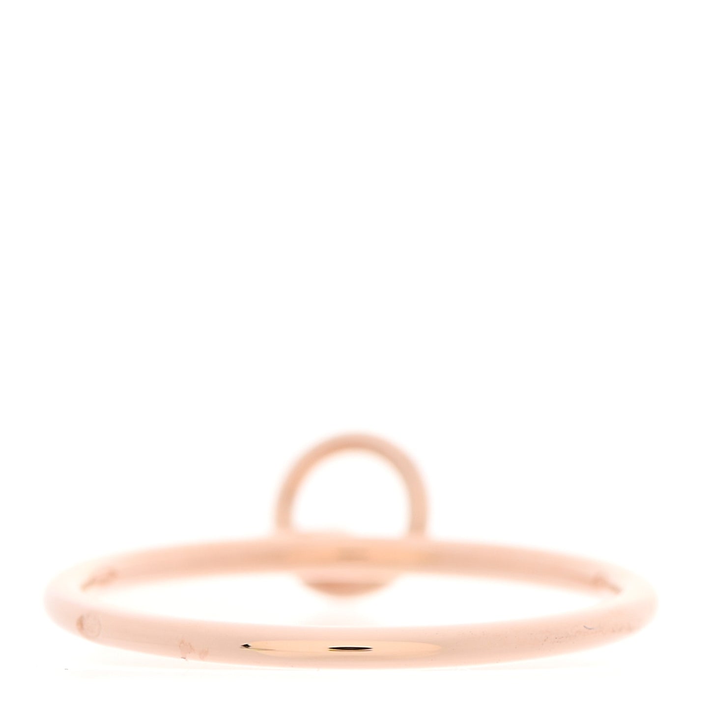 18K Rose Gold Diamond Gambade Ring 55 7.25
