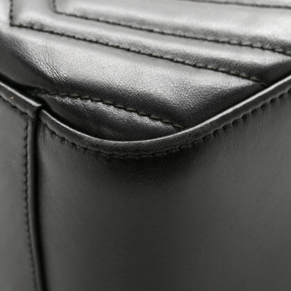Gucci Calfskin Matelasse GG Marmont Dome Backpack Black 13 of 19