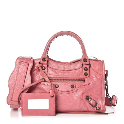 Balenciaga Agneau Classic Hardware Mini City Rose Bombon Raspberry 1 of 15