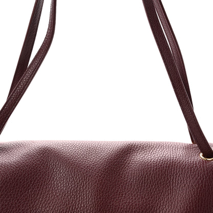 Chanel Grained Calfskin Small Souplissimo Maxi Flap Burgundy 8 of 11