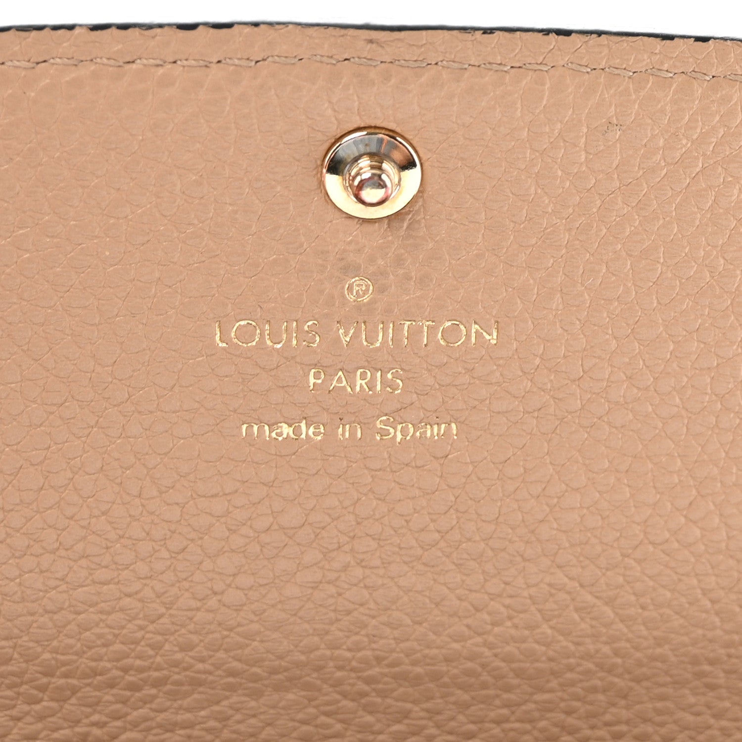 Louis Vuitton Empreinte Emilie Wallet Black Dune 6 of 6