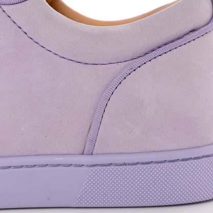 Christian Louboutin Veau Velours Louis Junior Flat Sneakers 40 Lilac Smoke 12 of 16