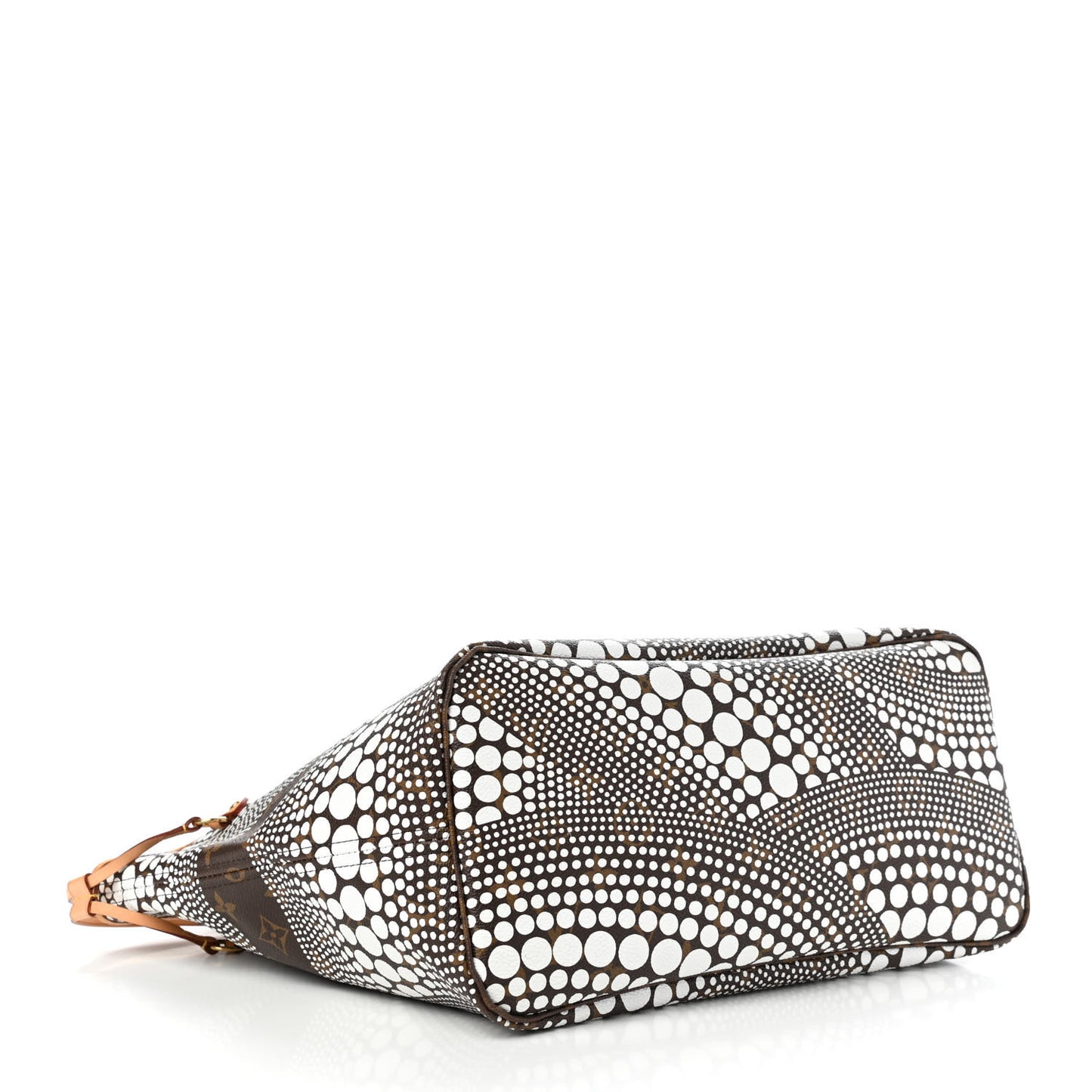 Monogram Kusama Waves Neverfull MM White