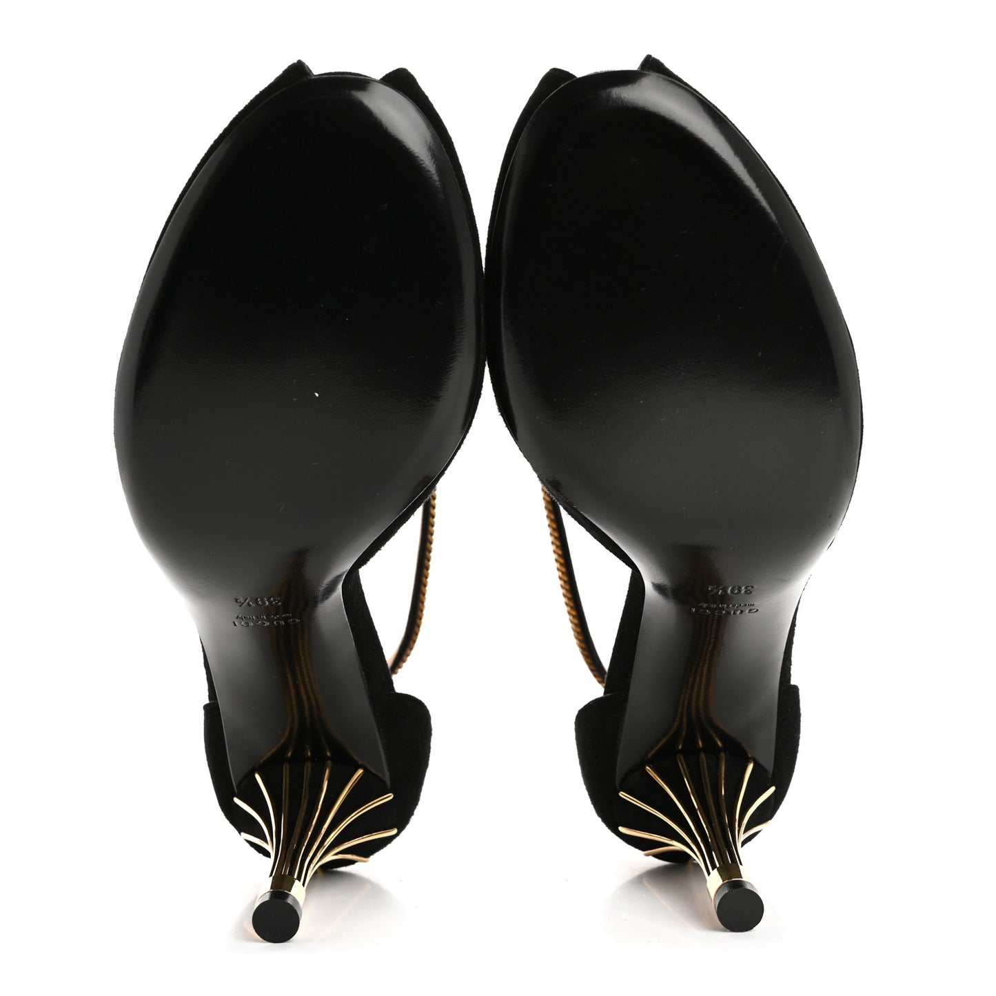 Kid Scamosciato Ankle Chain Pump 39.5 Black