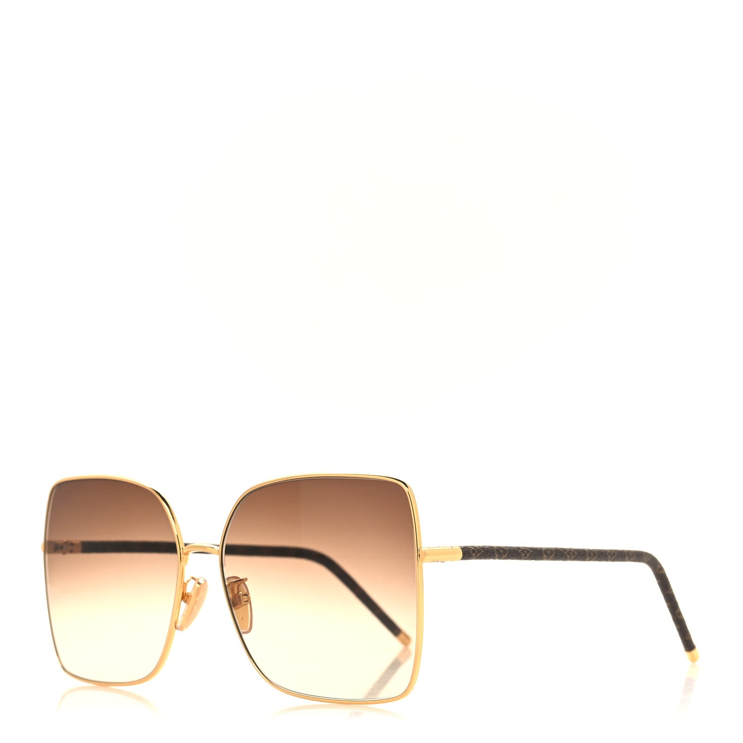 Louis Vuitton Monogram Metal LV First Square Sunglasses Z1928U 1 of 6