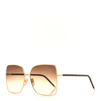 Louis Vuitton Monogram Metal LV First Square Sunglasses Z1928U 1 of 6