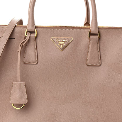 Prada Saffiano Medium Galleria Double Zip Tote Cammeo 7 of 9